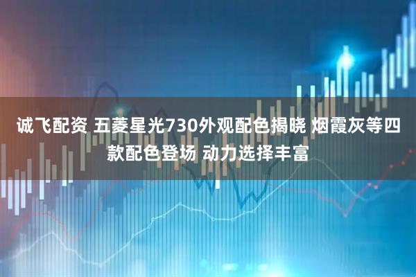 诚飞配资 五菱星光730外观配色揭晓 烟霞灰等四款配色登场 动力选择丰富